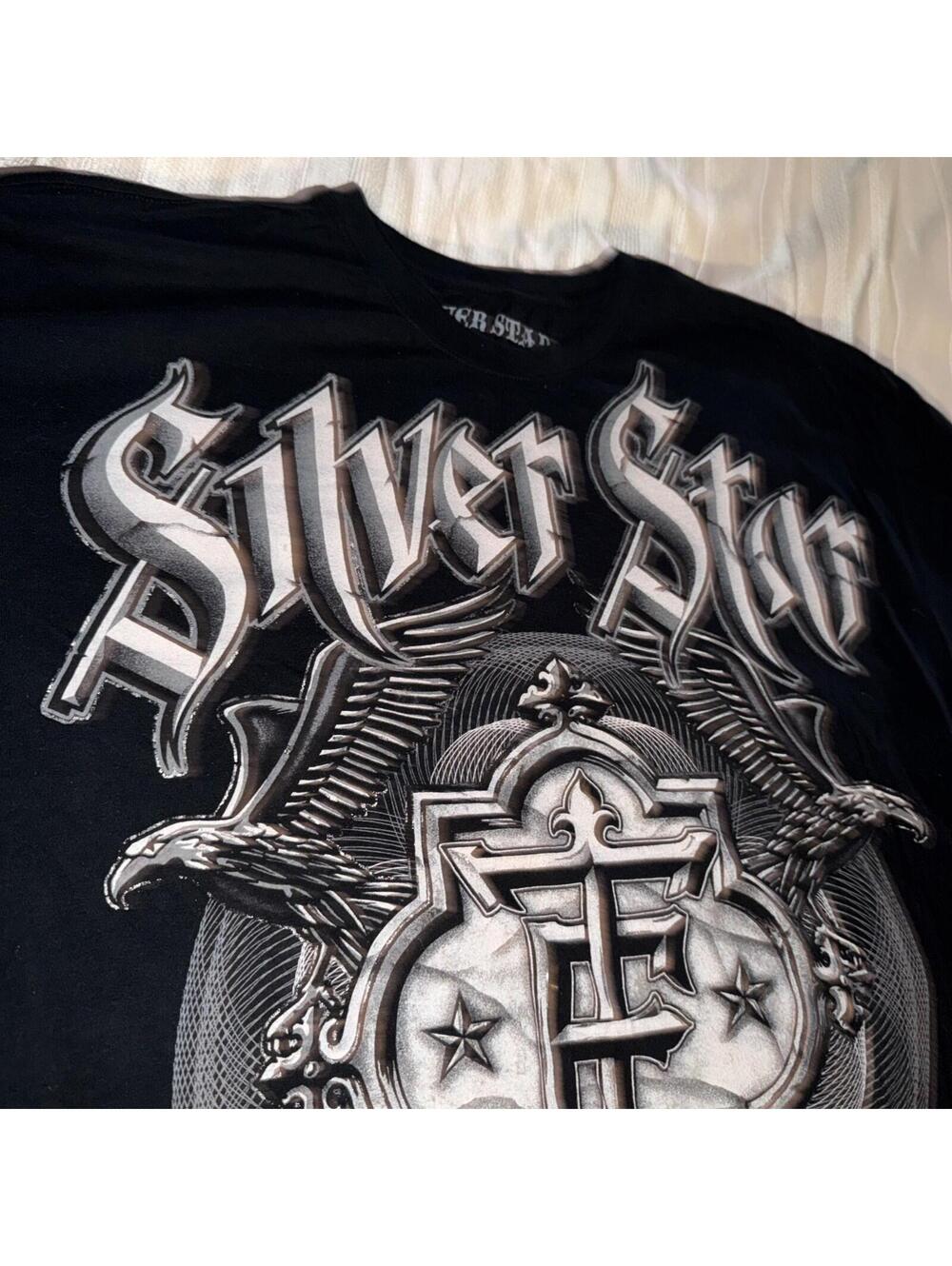 Silver Star Rashad Evans Signature Series MMA t-shirt size XLarge - Picture 3 of 5